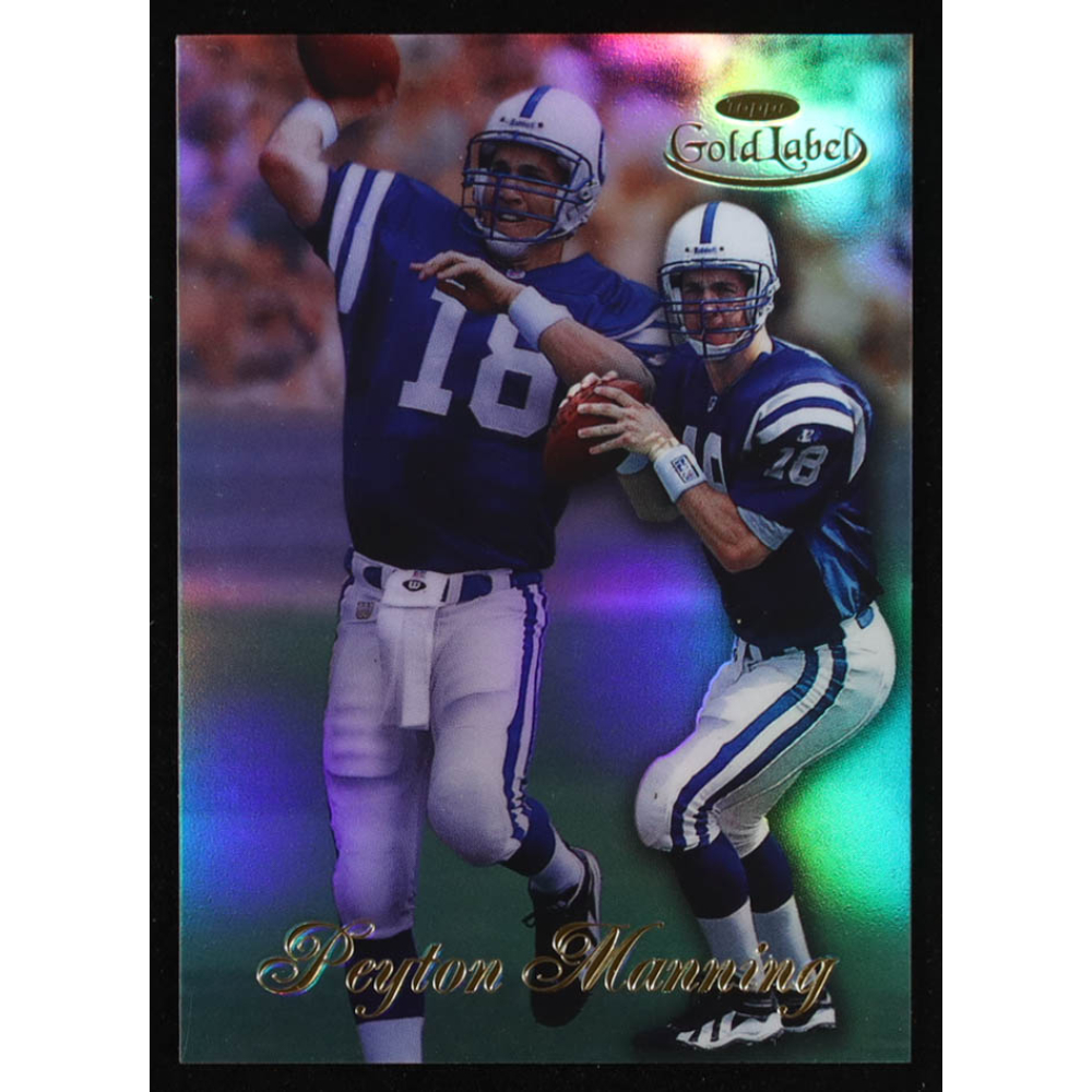 Peyton Manning 1998 Topps Gold Label Class 1 #20 RC at PristineAuction.com