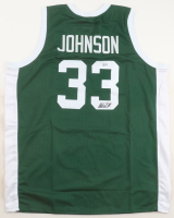 Magic Johnson Signed Jersey (Beckett) at PristineAuction.com