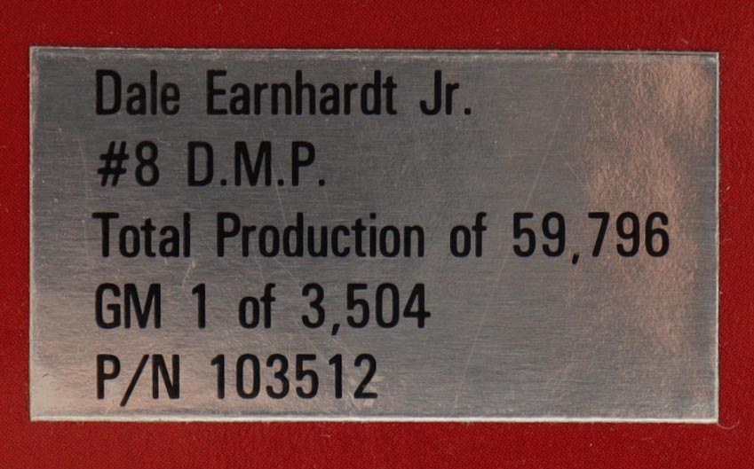 Dale Earnhardt Jr. Signed 2003 #8 D.M.P. Monte Carlo 1:24 Diecast Car (JR Motorsports) at PristineAuction.com Dale Earnhardt Jr. Signed 2003 #8 D.M.P. Monte Carlo 1:24 Diecast Car (JR Motorsports) at PristineAuction.com