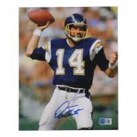Dan Fouts Signed Chargers 8x10 Photo (Beckett) at PristineAuction.com