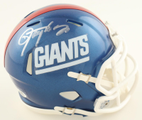 Lawrence Taylor Signed Giants Speed Mini Helmet (JSA) at PristineAuction.com
