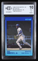 Ken Griffey Jr. 1989 Star Griffey Jr. '88 Season 2 Blue-Blue #5 RC (BCCG 10) at PristineAuction.com