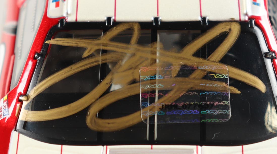 Dale Earnhardt Jr. Signed 2003 #8 Budweiser / MLB All-Star Game Monte Carlo 1:24 Diecast Car (JR Motorsports) at PristineAuction.com Dale Earnhardt Jr. Signed 2003 #8 Budweiser / MLB All-Star Game Monte Carlo 1:24 Diecast Car (JR Motorsports) at PristineAuction.com