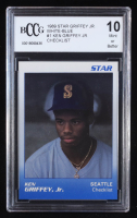 Ken Griffey Jr. 1989 Star Griffey Jr. Checklist White-Blue #1 RC (BCCG 10) at PristineAuction.com