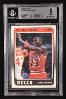 Michael Jordan 1988-89 Fleer #17 (BGS 8) at PristineAuction.com