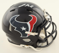 Jaylin Noel Signed Texans Speed Mini Helmet (JSA) at PristineAuction.com