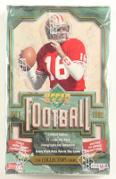 1992 Upper Deck Series 1 Football Hobby Box of (36) Packs at PristineAuction.com