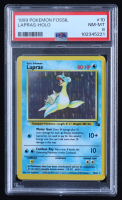 Lapras 1999 Pokemon Fossil Unlimited #10 Holo (PSA 8) at PristineAuction.com
