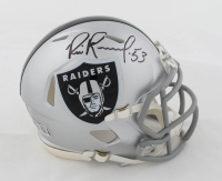 Bill Romanowski Signed Raiders Speed Mini Helmet (Beckett) at PristineAuction.com