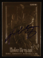 Kobe Bryant 1996-97 Skybox EX-2000 Purple Signature 23Kt Gold at PristineAuction.com