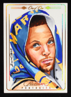 Stephen Curry 2025 LE Reclaim Customs Custom Trading Card #1/1 at PristineAuction.com