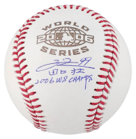 So Taguchi Signed 2006 World Series Baseball Inscribed "'2006 WS Champs" with Japanese Signature (JSA) at PristineAuction.com