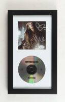 Miley Cyrus Signed Custom Framed "Something Beautiful" CD Album Insert Display With Disc (ACOA) at PristineAuction.com