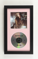 Miley Cyrus Signed Custom Framed "Something Beautiful" CD Album Insert Display With Disc (ACOA) at PristineAuction.com