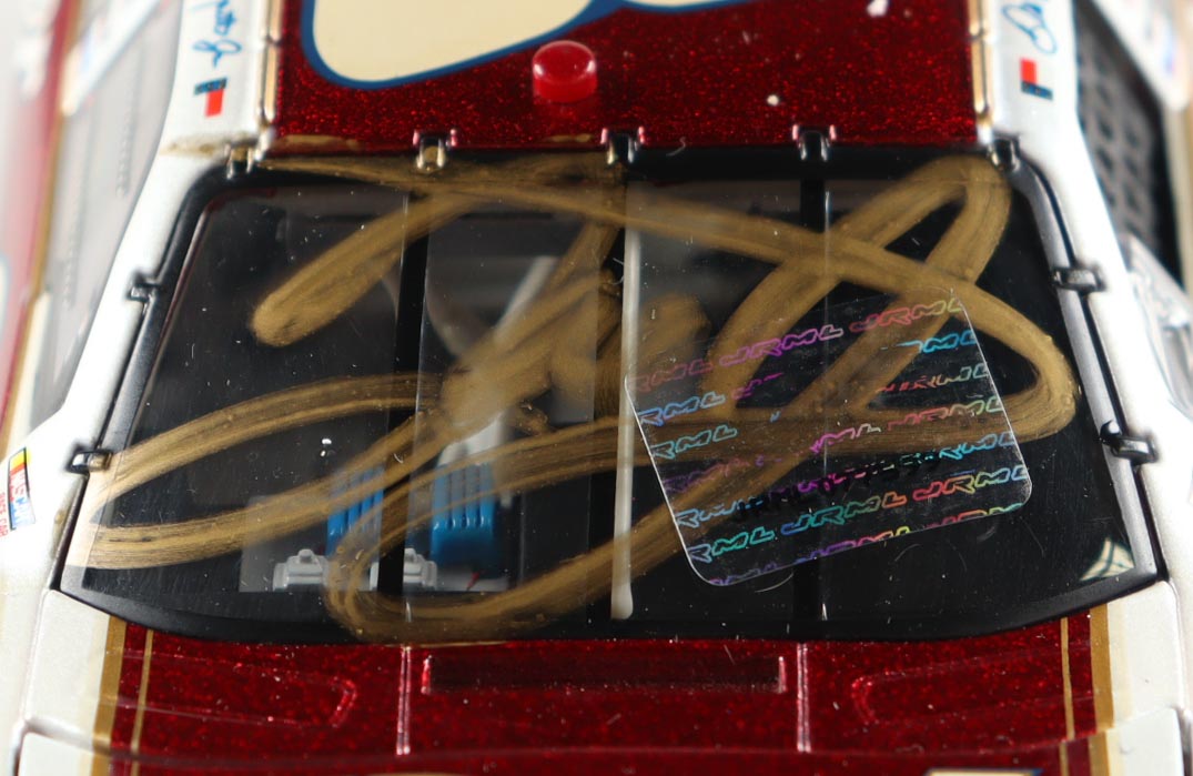 Dale Earnhardt Jr. Signed 2005 #8 Budweiser / Dual at Daytona / Born On Date Feb 17 Monte Carlo 1:24 Diecast Car (JR Motorsports) at PristineAuction.com Dale Earnhardt Jr. Signed 2005 #8 Budweiser / Dual at Daytona / Born On Date Feb 17 Monte Carlo 1:24 Diecast Car (JR Motorsports) at PristineAuction.com