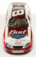 Dale Earnhardt Jr. Signed 2005 #8 Budweiser / Dual at Daytona / Born On Date Feb 17 Monte Carlo 1:24 Diecast Car (JR Motorsports) at PristineAuction.com