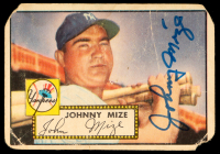 Johnny Mize Signed 1952 Topps #129 (Beckett) at PristineAuction.com