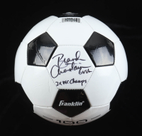 Brandi Chastain Signed Franklin Soccer Ball Inscribed "USA & 2x WC Champs" (Schwartz) at PristineAuction.com