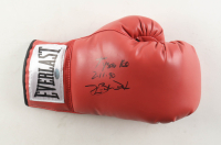 James Buster Douglas Signed Everlast Boxing Glove Inscribed "Tyson KO 2-11-90" (Schwartz) at PristineAuction.com