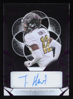 Travis Hunter 2024 Leaf Trinity Clear Purple Autograph #CATH2 RC #7/10 at PristineAuction.com