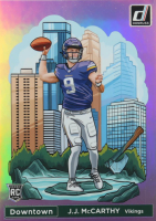 JJ McCarthy 2024 Donruss Downtown! Oversize #11 RC at PristineAuction.com
