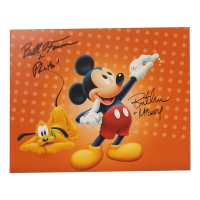 Bret Iwan & Bill Farmer Signed "Mickey Mouse" 8x10 Photo Inscribed "Mickey" & "Pluto!" (JSA) at PristineAuction.com