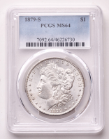 1879-S Morgan Silver Dollar (PCGS MS64) at PristineAuction.com