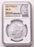 2023 Morgan Silver Dollar (NGC MS70) at PristineAuction.com