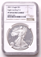 2021-S American Silver Eagle 1oz .999 Fine Silver $1 Coin (NGC Proof 69 Ultra Cameo) at PristineAuction.com