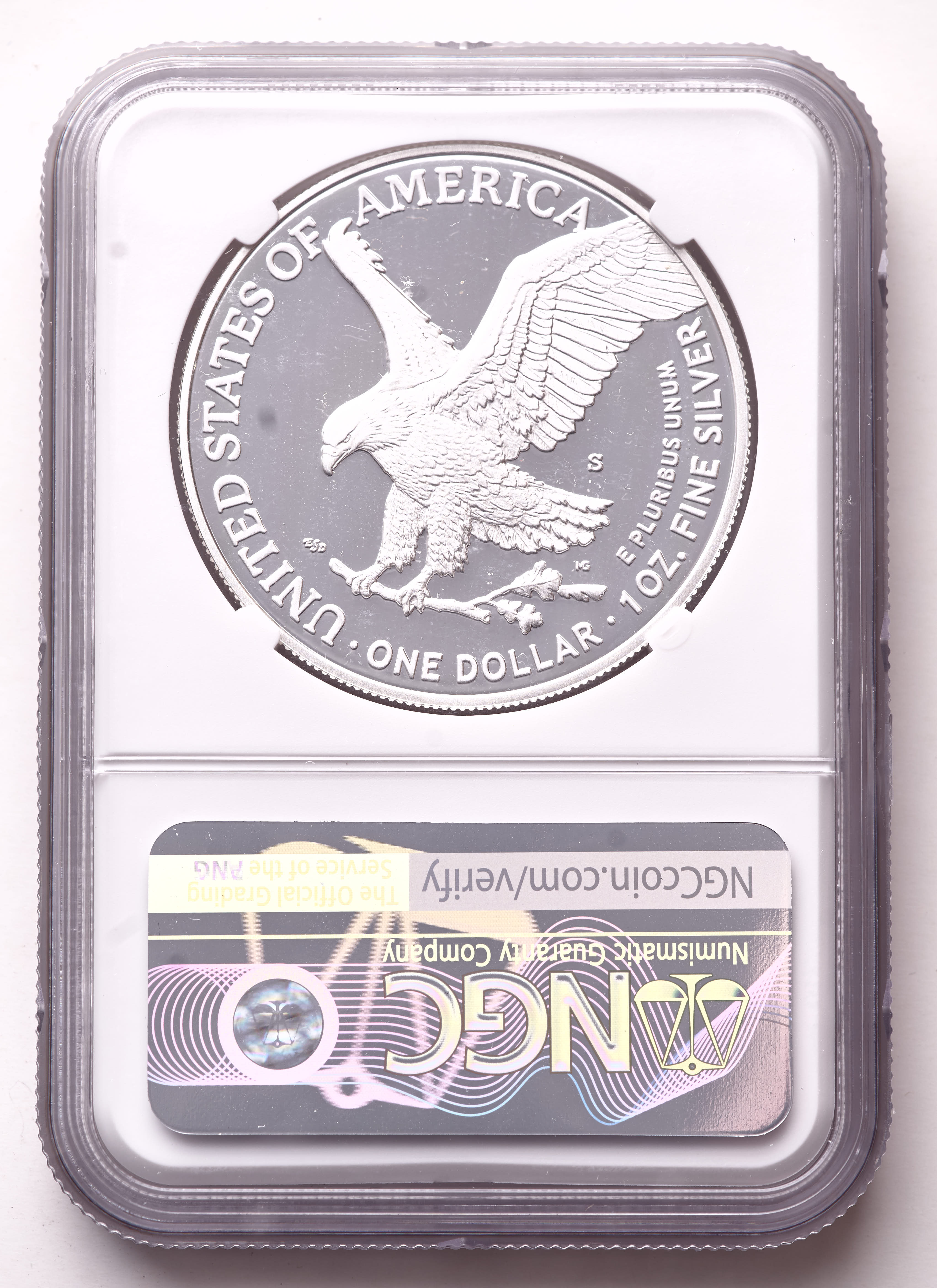2022-S American Silver Eagle 1oz .999 Fine Silver $1 Coin (NGC Proof 69 Ultra Cameo) at PristineAuction.com 2022-S American Silver Eagle 1oz .999 Fine Silver $1 Coin (NGC Proof 69 Ultra Cameo) at PristineAuction.com