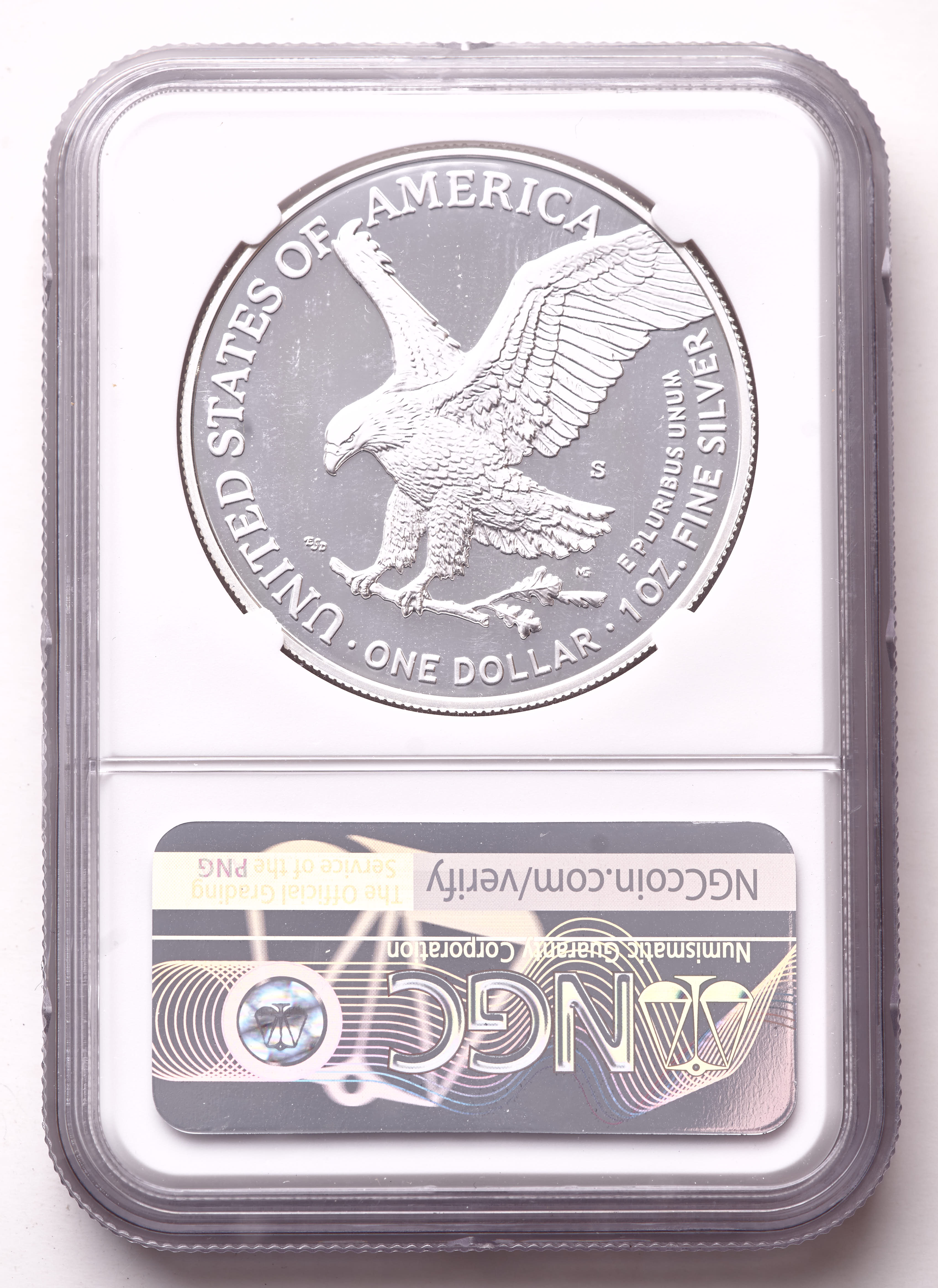 2021-S American Silver Eagle 1oz .999 Fine Silver $1 Coin (NGC Proof 69 Ultra Cameo) at PristineAuction.com 2021-S American Silver Eagle 1oz .999 Fine Silver $1 Coin (NGC Proof 69 Ultra Cameo) at PristineAuction.com