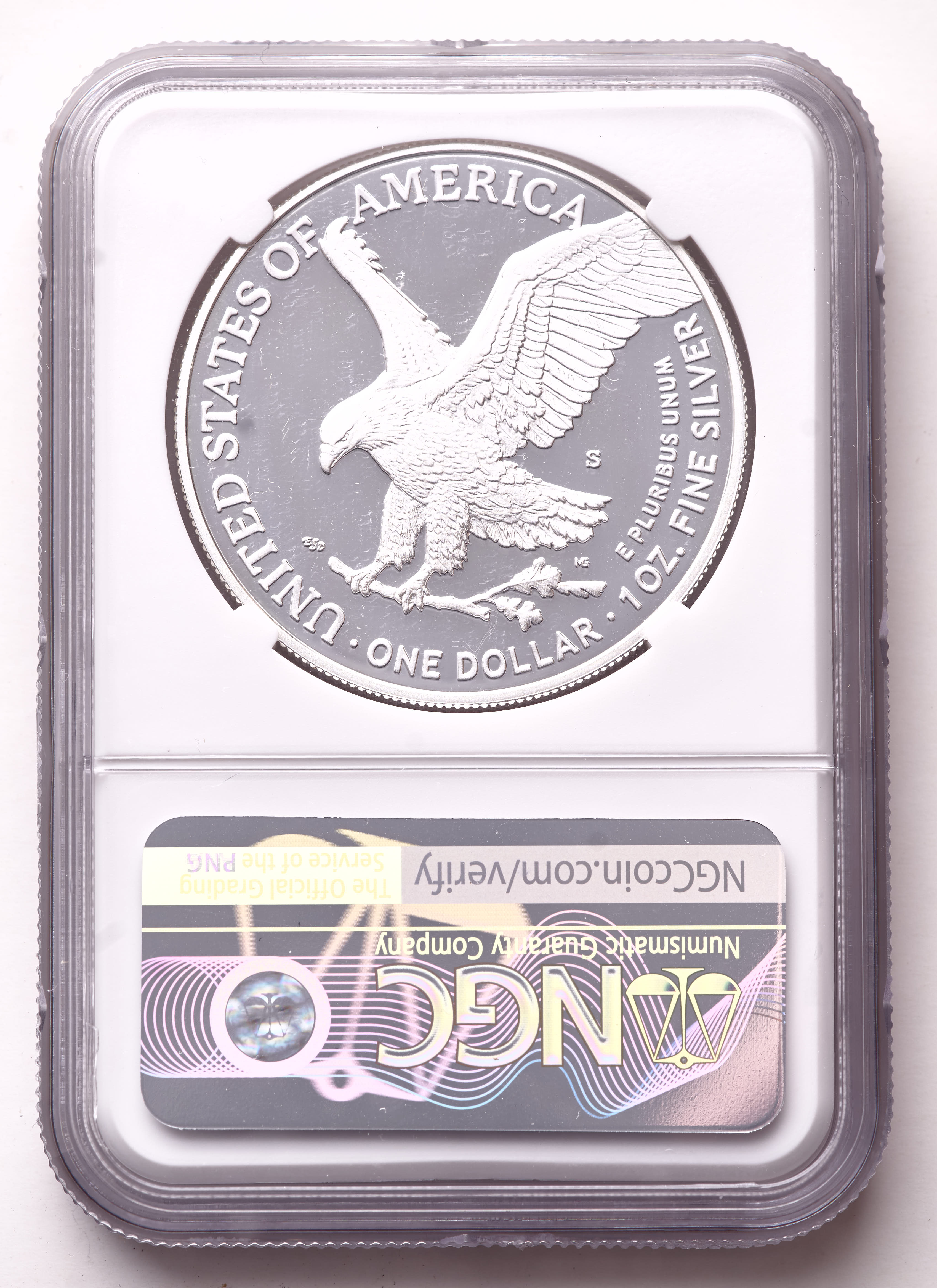 2022-S American Silver Eagle 1oz .999 Fine Silver $1 Coin (NGC Proof 69 Ultra Cameo) at PristineAuction.com 2022-S American Silver Eagle 1oz .999 Fine Silver $1 Coin (NGC Proof 69 Ultra Cameo) at PristineAuction.com