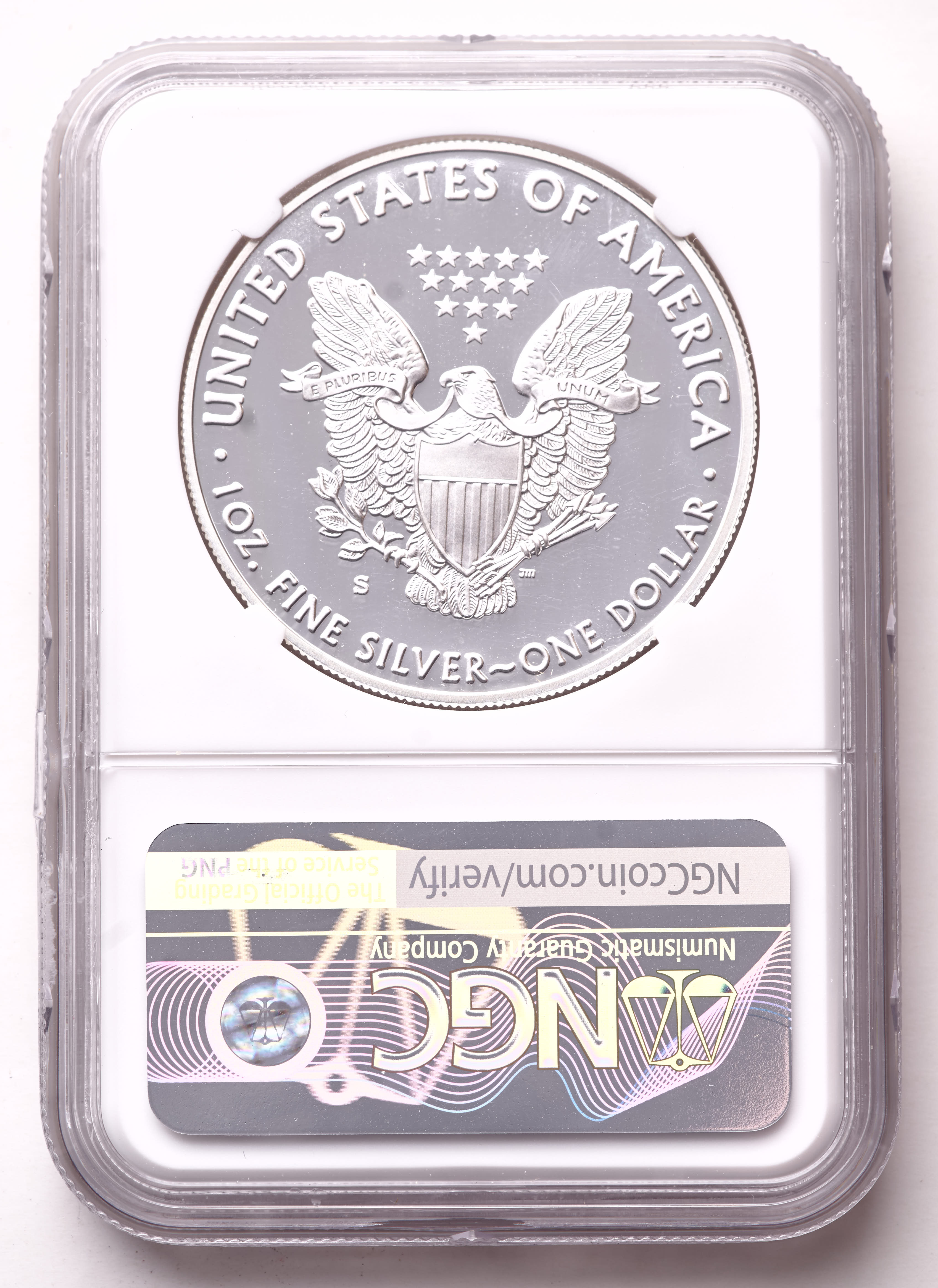 2017-S American Silver Eagle 1oz .999 Fine Silver $1 Coin (NGC Proof 69 Ultra Cameo) at PristineAuction.com 2017-S American Silver Eagle 1oz .999 Fine Silver $1 Coin (NGC Proof 69 Ultra Cameo) at PristineAuction.com
