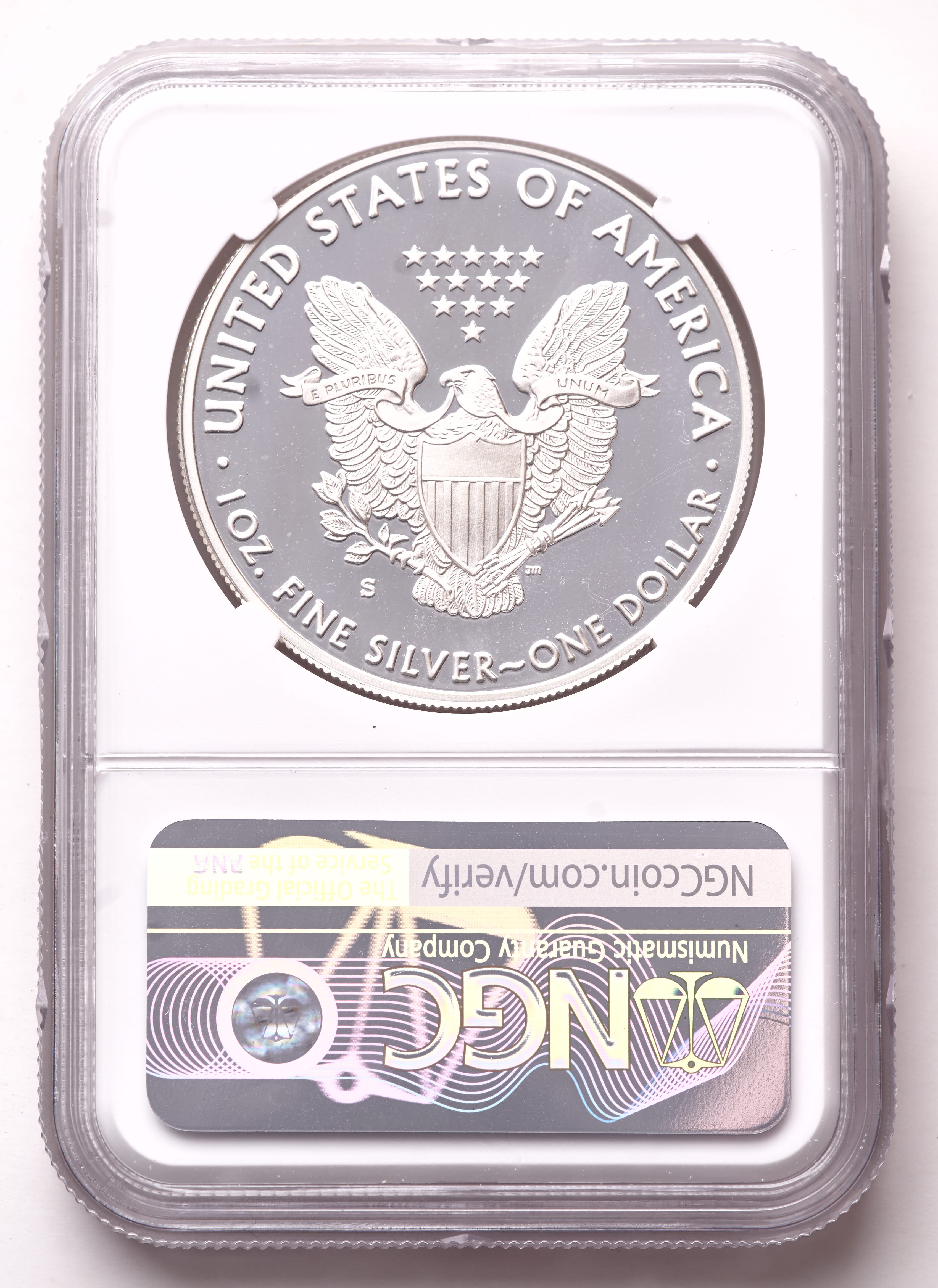 2020-S American Silver Eagle 1oz .999 Fine Silver $1 Coin (NGC Proof 69 Ultra Cameo) at PristineAuction.com 2020-S American Silver Eagle 1oz .999 Fine Silver $1 Coin (NGC Proof 69 Ultra Cameo) at PristineAuction.com