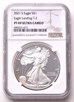 2021-S American Silver Eagle 1oz .999 Fine Silver $1 Coin (NGC Proof 69 Ultra Cameo) at PristineAuction.com