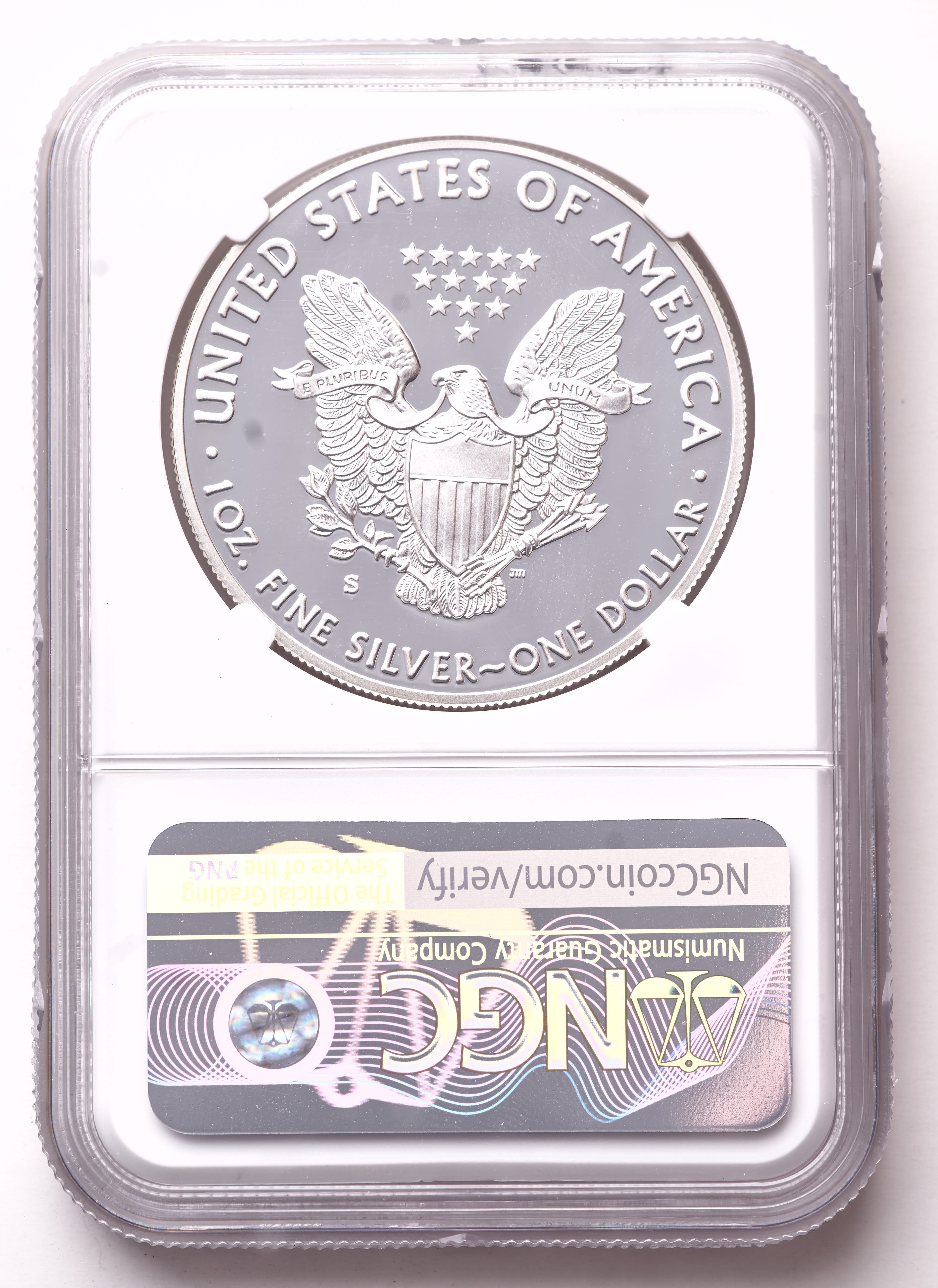 2017-S American Silver Eagle 1oz .999 Fine Silver $1 Coin (NGC Proof 69 Ultra Cameo) at PristineAuction.com 2017-S American Silver Eagle 1oz .999 Fine Silver $1 Coin (NGC Proof 69 Ultra Cameo) at PristineAuction.com