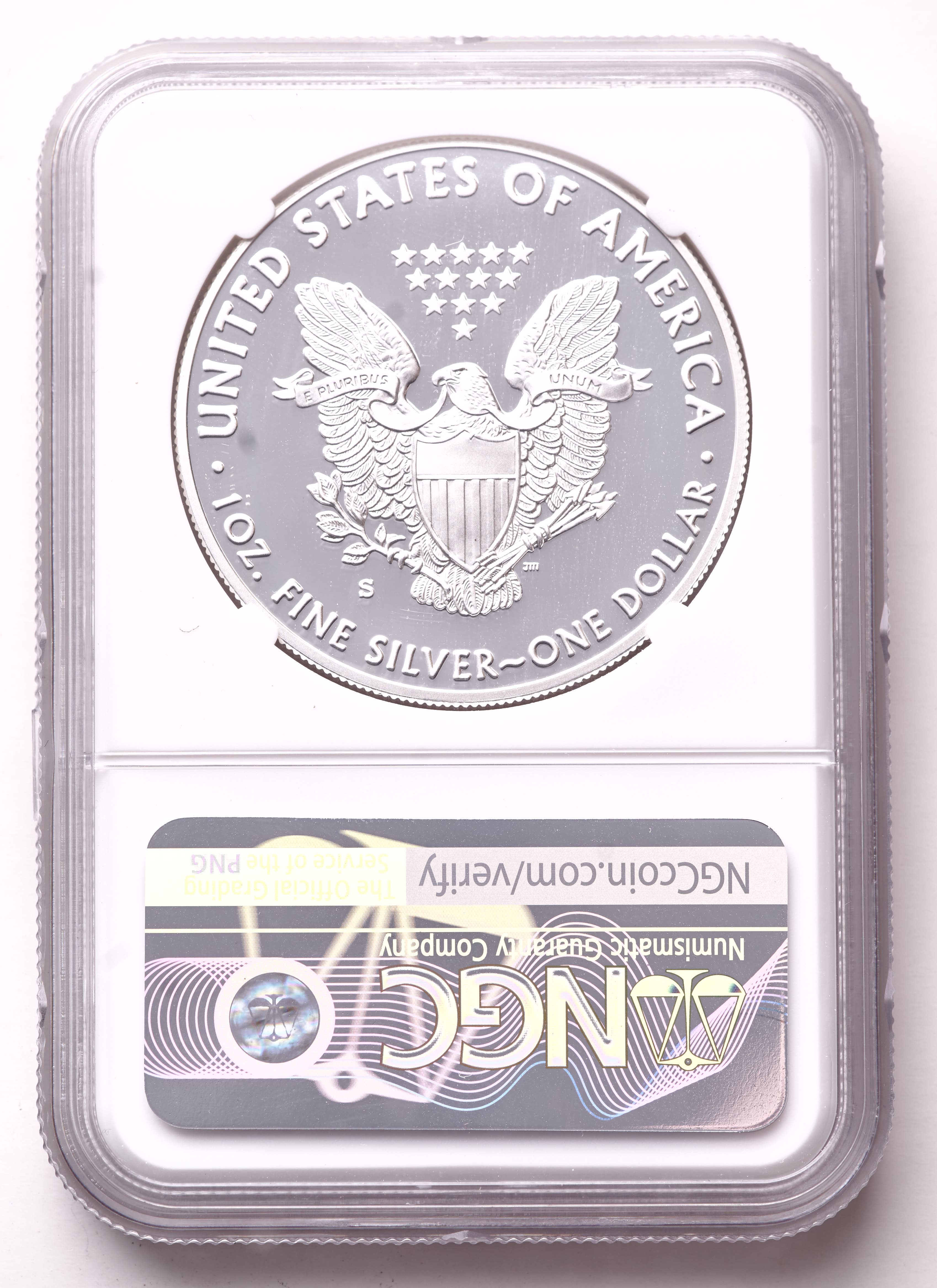 2017-S American Silver Eagle 1oz .999 Fine Silver $1 Coin (NGC Proof 69 Ultra Cameo) at PristineAuction.com 2017-S American Silver Eagle 1oz .999 Fine Silver $1 Coin (NGC Proof 69 Ultra Cameo) at PristineAuction.com
