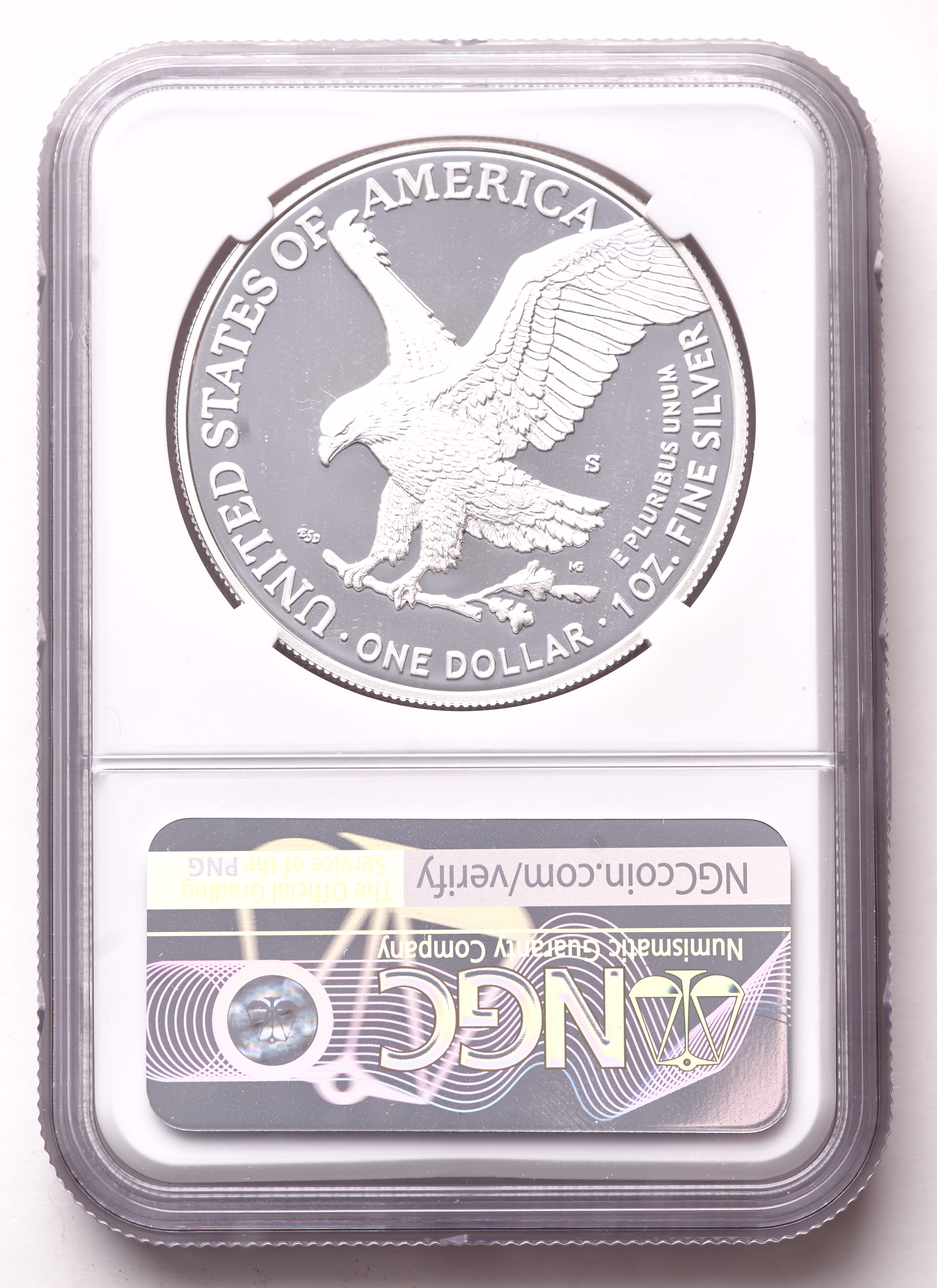 2022-S American Silver Eagle 1oz .999 Fine Silver $1 Coin (NGC Proof 69 Ultra Cameo) at PristineAuction.com 2022-S American Silver Eagle 1oz .999 Fine Silver $1 Coin (NGC Proof 69 Ultra Cameo) at PristineAuction.com