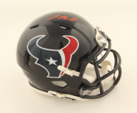 Jaylin Noel Signed Texans Speed Mini Helmet (JSA) at PristineAuction.com