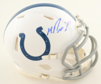 Michael Pittman Jr. Signed Colts Speed Mini Helmet (JSA) at PristineAuction.com