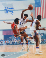 Dave Bing Signed Pistons 8x10 Photo (Schwartz) at PristineAuction.com