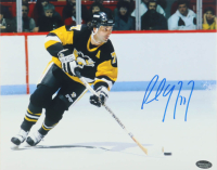 Paul Coffey Signed Penguins 8x10 Photo (Schwartz) at PristineAuction.com