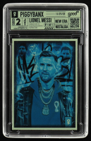 Lionel Messi PiggyBanx Good 2 24k Gold Refractor #1/1 with Case at PristineAuction.com