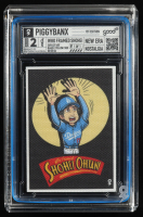 Shohei Ohtani PiggyBanx "Who Framed Shohei" Good 2 1st Edition Cavas Refractor #1/1 with Case at PristineAuction.com