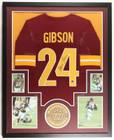 Antonio Gibson Signed Custom Framed Jersey Display (Beckett) at PristineAuction.com