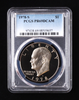 1978-S Eisenhower Silver Dollar (PCGS PR69DCAM) at PristineAuction.com