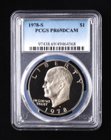1978-S Eisenhower Silver Dollar (PCGS PR69DCAM) at PristineAuction.com