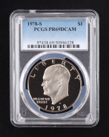 1978-S Eisenhower Silver Dollar (PCGS PR69DCAM) at PristineAuction.com