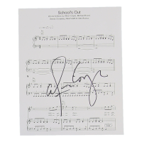 Alice Cooper Signed 8x10 Photo (JSA) at PristineAuction.com