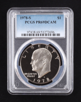 1978-S Eisenhower Silver Dollar (PCGS PR69DCAM) at PristineAuction.com